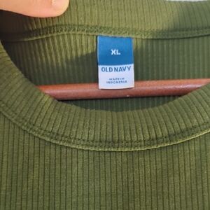 Old Navy Olive Midi Dress